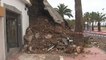 Corrimiento de tierra en Las Palmas con 30 vecinos desalojados