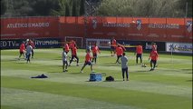 Diego Costa no entrena con el Atlético de Madrid