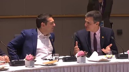 Sánchez asiste al Consejo Europeo que analiza la solicitud de May de una prórroga del Brexit