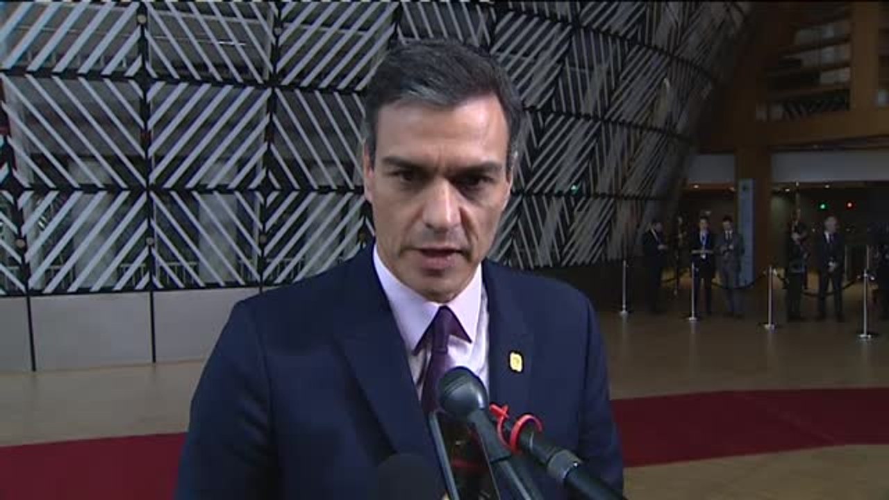 Sánchez: "Si no es posible evitar una salida desordenada de Reino Unido, España tendrá todos los instrumentos para afrontar un Brexit sin acuerdo"