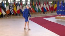 May llega al Consejo Europeo extraordinario