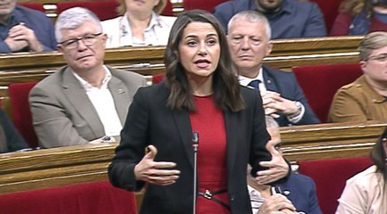 Arrimadas tacha a la escolta de Torra de "guardia pretoriana"