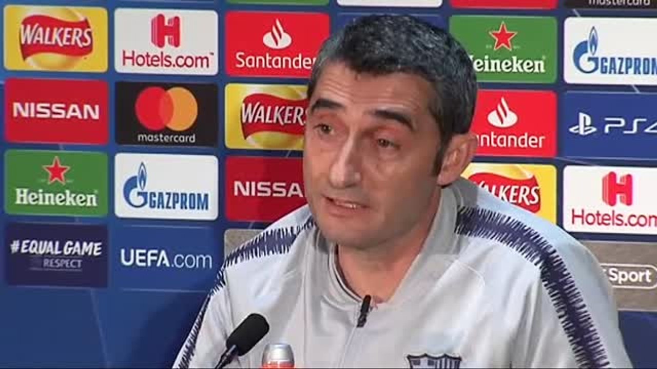 Valverde: "Hemos respondido tanto en Liga como en Champions con buenas actuaciones y esperamos poder mañana repetirlo"