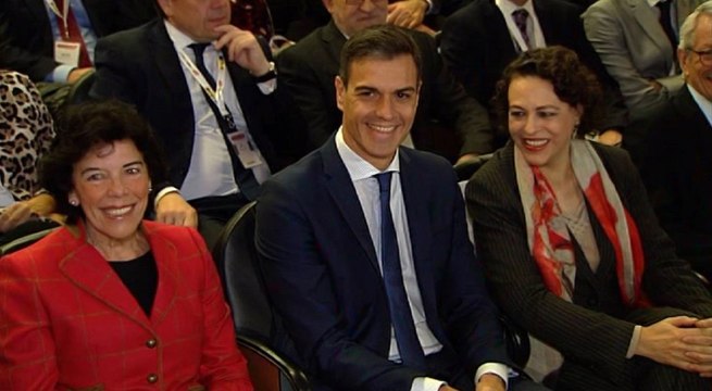 Sánchez, Celáa y Valerio en encuentro de FP