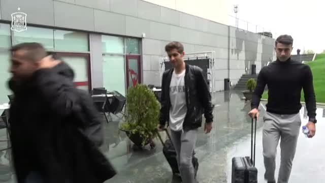 Luis Enrique se reencuentra con Jordi Alba