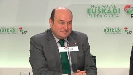 Ortúzar advierte: "Es un poco mucho decir que el PNV está dispuesto a apoyar a Sánchez"