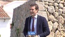 Casado se ríe del CIS que da mayoría absoluta a PSOE y Podemos