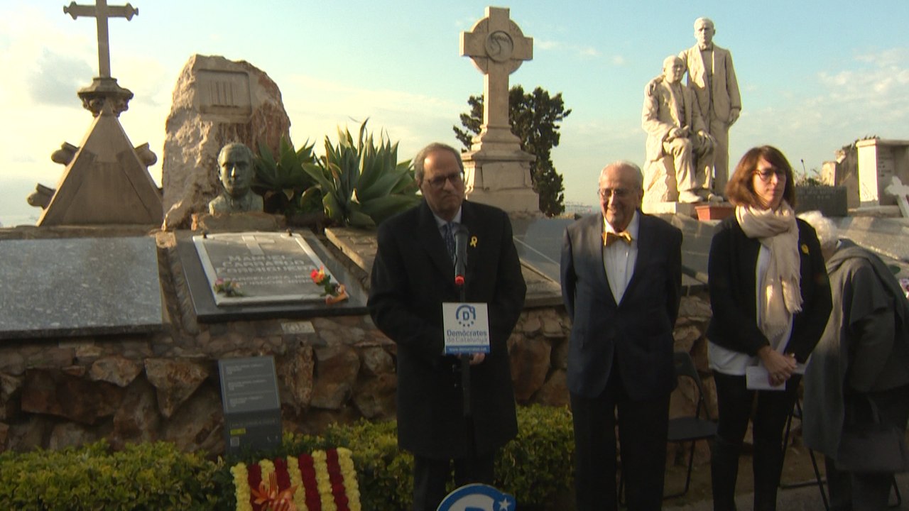 Torra llama a mantener la lucha por la independencia