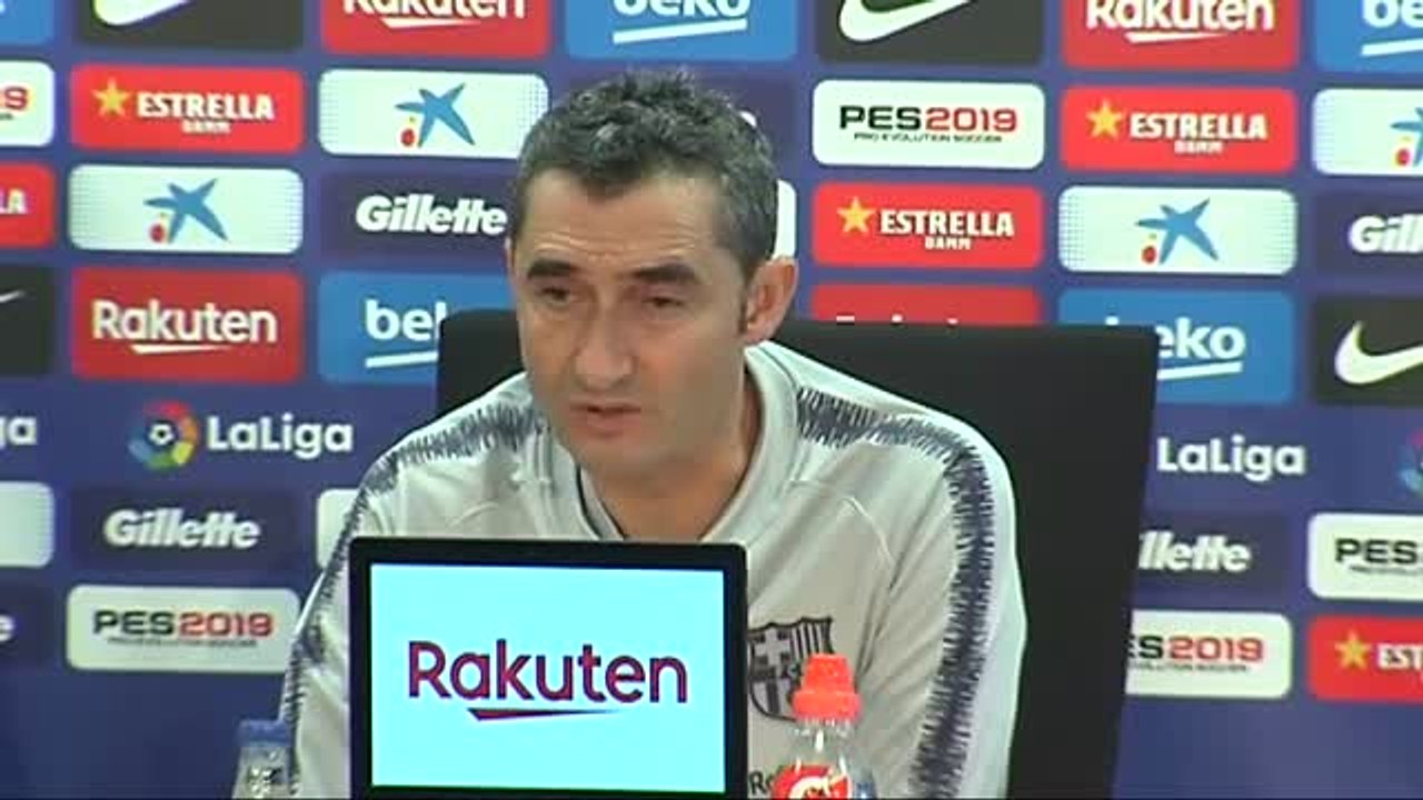 Valverde, sobre la ausencia de Dembélé: "No es un castigo, cada uno lo puede interpretar como crea conveniente"