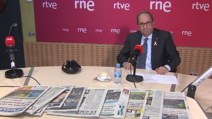 Torra replica a Pascal que gobiernan desde la Generalitat