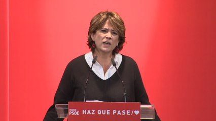 Delgado acusa a los que "usan la policía" como si fuese suya