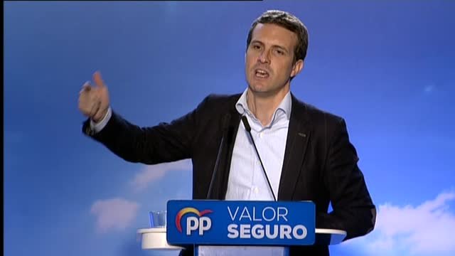 Casado: Vamos a evitar que en España manden los terroristas, los independentistas y los comunistas