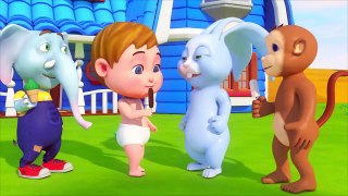Teilen Sie kein Eis Tiere - Kinderlieder Bildung Für Kinder - Kinder Spielen Lustig