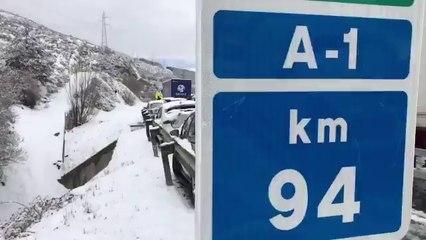 Reabierto parcialmente el tráfico en la A-1 en Madrid y Segovia