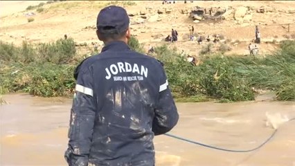 Unas inundaciones repentinas dejan al menos once muertos en Jordania