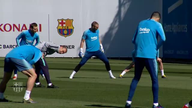 El equipo de Ernesto Valverde se prepara para recibir al Atlético de Madrid