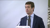 Casado insta a Sánchez a convocar elecciones o a someterse a una cuestión de confianza