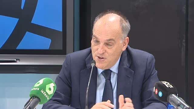 Tebas: Rubiales no está capacitado para ser el presidente de la Federación