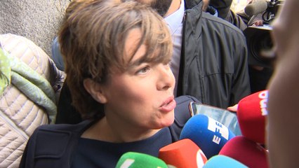 Santamaría ve con distancia la renuncia de Cospedal