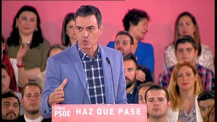 Sánchez: "Que la abstención no nos robe el futuro"
