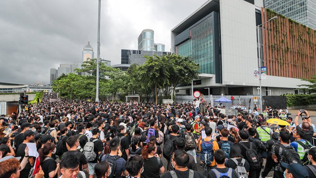 Hong Kong protesters consider next move as Occupy protest leader Joshua Wong released from jail
