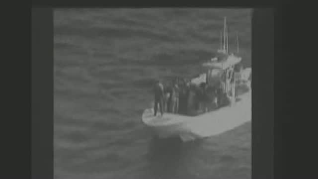 US military releases video of ‘Iranian forces removing unexploded mine’ from ship targeted by attack near Strait of Hormuz