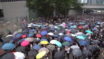 Day of defiance: Protest against contentious extradition bill in Hong Kong turns violent, as police use pepper spray and tear gas to disperse thousands of demonstrators