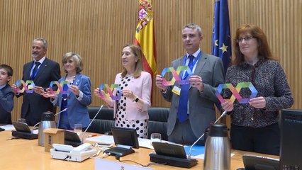 Jóvenes con autismo reclaman ayudas en el Congreso