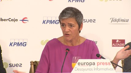 Vestager entiende que países lancen impuestos digitales