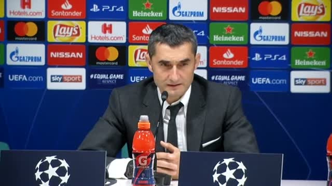 Valverde sobre la ausencia de Messi en el partido: "Hemos preferido no correr riesgos".