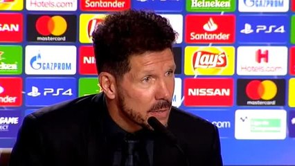 Simeone, sobre la victoria ante el Dortmund: "Se ha demostrado la estructura de estos 7 años"