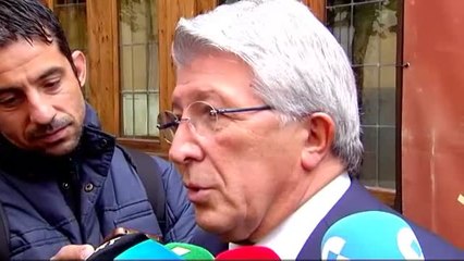 Enrique Cerezo: "Estoy contentísimo con el estilo del Atlético de Madrid"