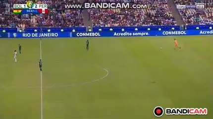 Amazing Goal Flores (3-1) Peru vs Bolivia