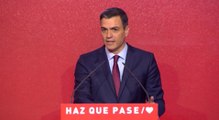 Sánchez apela a la movilización en la presentación de su campaña