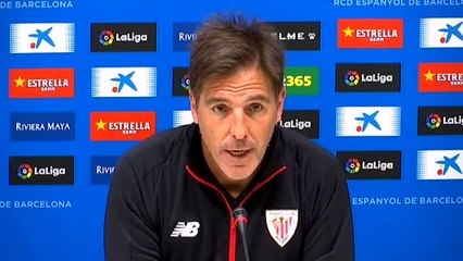 Berizzo tras la derrota en Cornellá: "Es preocupante por no convertir en una victoria el juego desarollado"