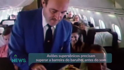 Aviões supersônicos precisam superar a barreira do barulho, antes do som