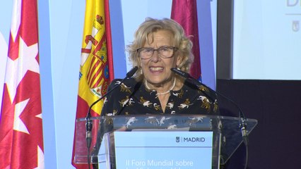 Carmena: "Madrid tiene una historia de paz"