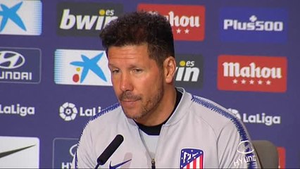 Diego Simeone: "La presencia de Diego Costa nos jerarquiza"