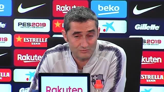 Ernesto Valverde: Nunca hay un escenario idóneo para dosificar a Messi