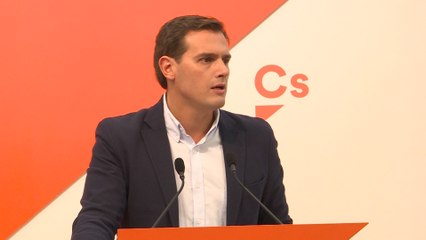 Rivera pide el cese de Ander Gil por "silenciar la violencia"