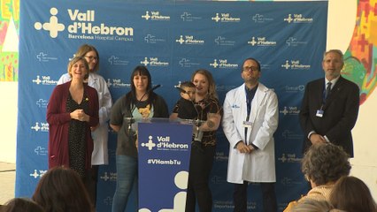 Tratan al primer bebé burbuja detectado por la prueba del talón