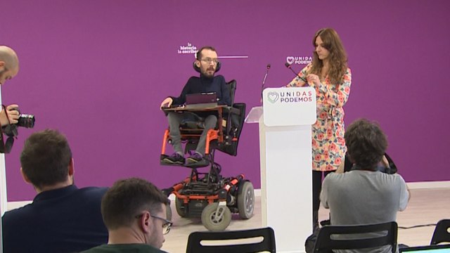 Pablo Echenique, secretario de Organización de Podemos