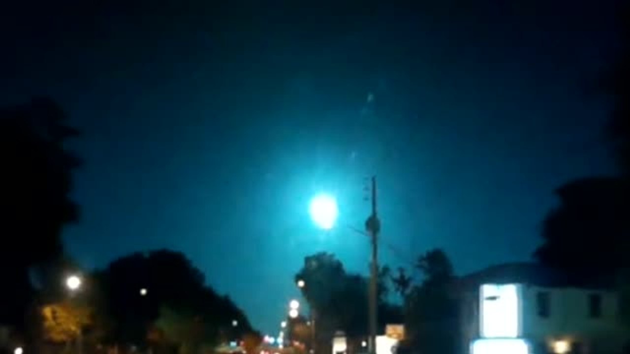 Un meteorito cae sobre Florida