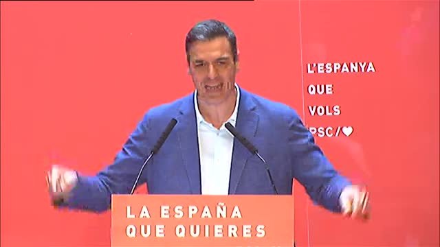 Sánchez pide a las derechas y a los independentistas que dejen de mentir sobre Cataluña