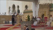 El papa Francisco visita una escuela de imanes fundada por el rey Mohammed VI