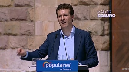 Casado: "Cuando sea presidente no va a haber referéndum en Cataluña"