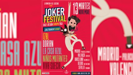 Nace el Joker Festival, una cita musical con grupos sorpresa