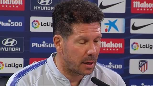 Simeone: No me preocupa el tema Griezmann
