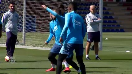 El Barça sigue recuperando efectivos de cara al derbi contra el Espanyol