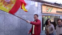 Tensión en las calles de Alsasua por un acto conjunto de Ciudadanos, PP y Vox